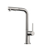 Смеситель для кухни Paulmark NEO Ne214419-BS на мойку никель